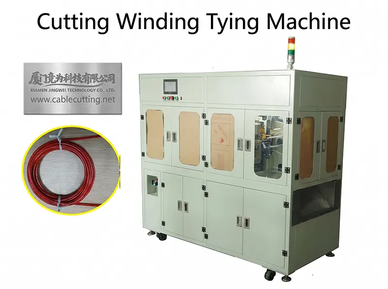 Automatisk stålwirekutting, vikling og bindingsmaskin WPM-CRT-02M