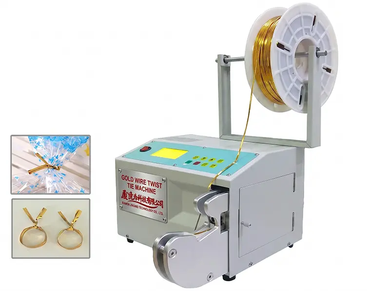 Automatisk gulltrådsvrimaskin for plastposer &amp; blomster – WPM-GW