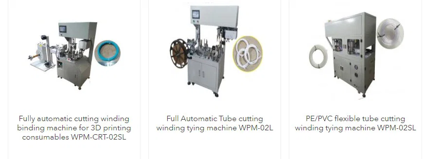 Automatiske kabelopprullings- og bindemaskiner. Rask, presis, arbeidsbesparende. Øk produksjonseffektiviteten.