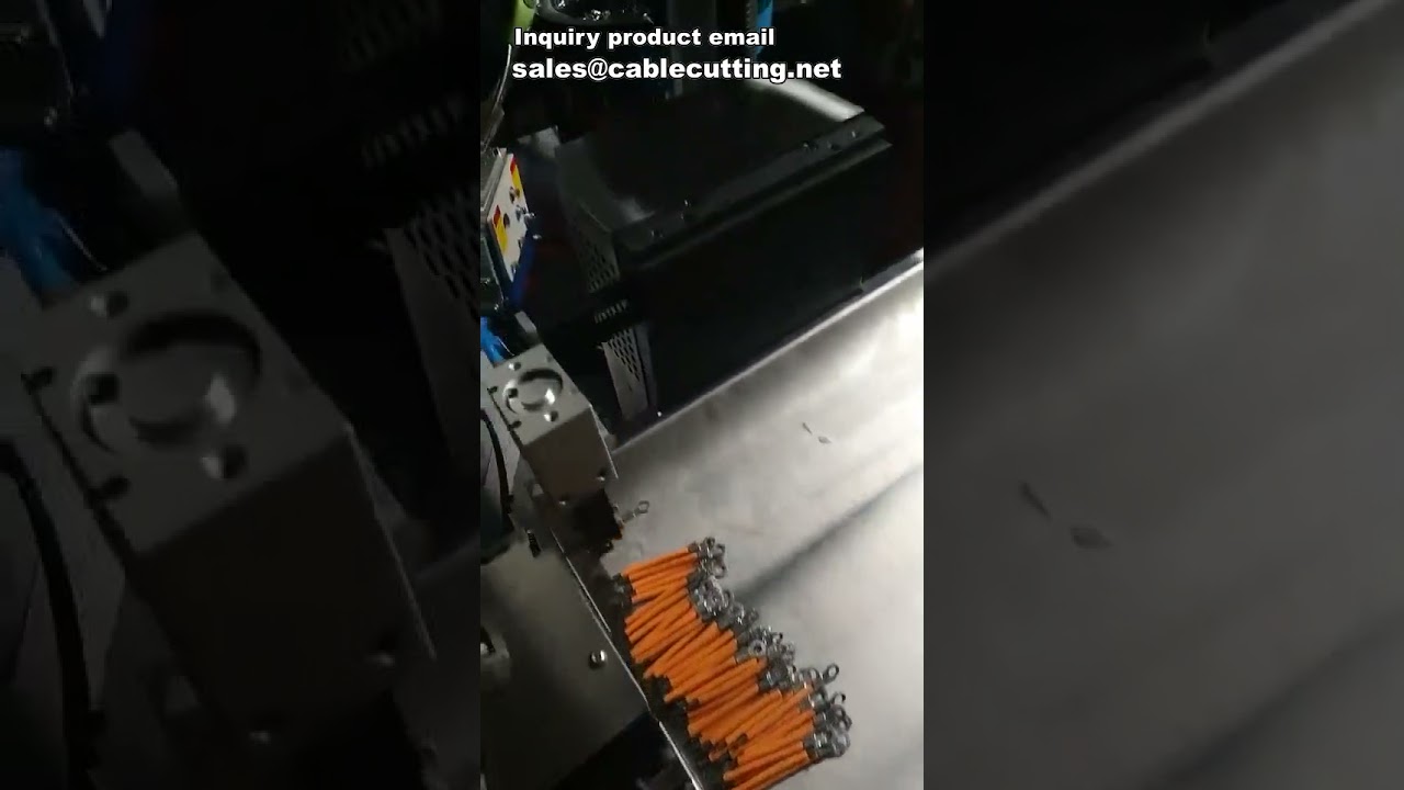 Automatisk krympemaskin | Trådavisolering og krympemaskin | Klipping, avisolering og krymping