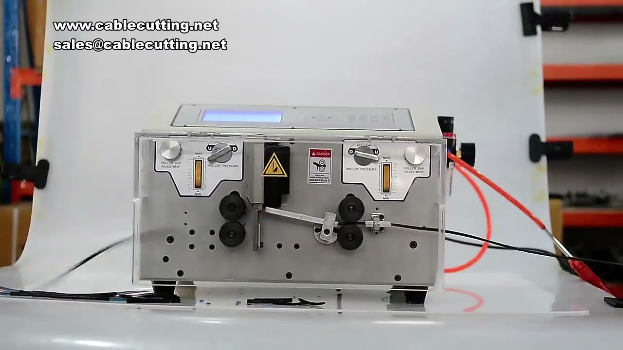 300W Automatisk Wire Stripper – Dobbel avisolering, stripping og kutting for 0,1-4,5mm² (AWG28-10)