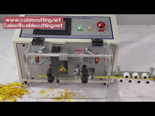 SD Automatisk avisolerings- og kuttemaskin for enkelt- og dobbeltledning | 0,1-6 mm² (AWG 10-28)