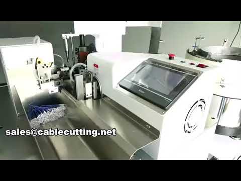 WPM-018-HS: Automatisk maskin for kabelkrymping, hylseinnføring, vridning og fortinning