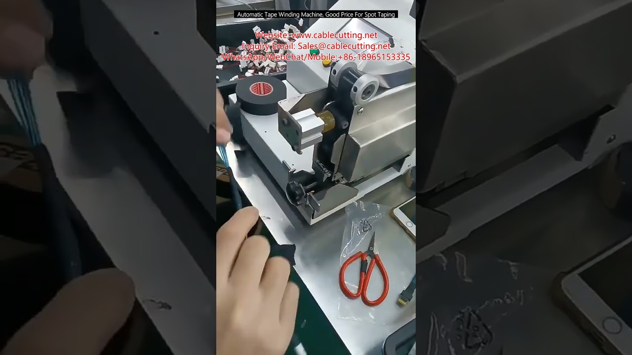 Automatisk båndviklingsmaskin – God pris for spottape av ledningsnett