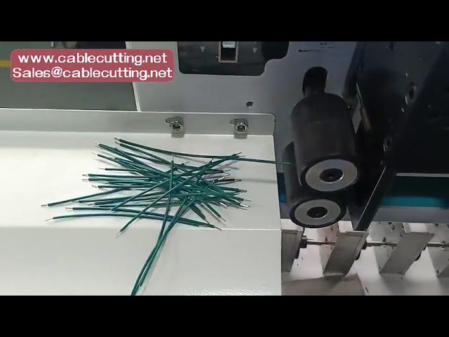 32-10 AWG Høyproduktiv trådavisolering- og tvinnemaskin