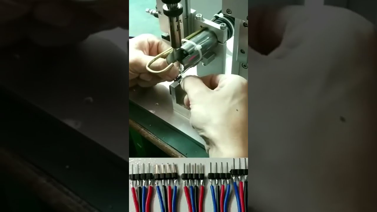 Halvautomatisk Lodde Maskin – Effektivt Kabelbehandlingsutstyr #machine #cablewirestrippingmachine #factory