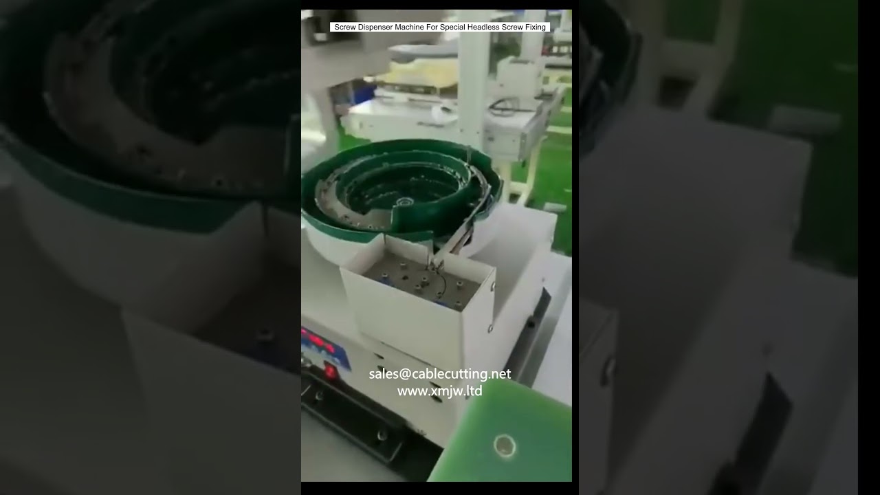 Skruedispensermaskin for Spesielle Hodeløse Skruer