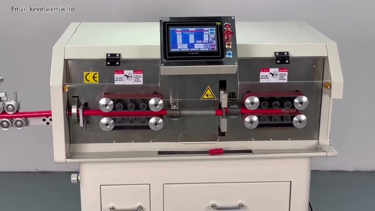 SWT508 MAX3 Full Servo Trådavisolering- og skjæremaskin – 150mm kapasitet med berøringsskjerm