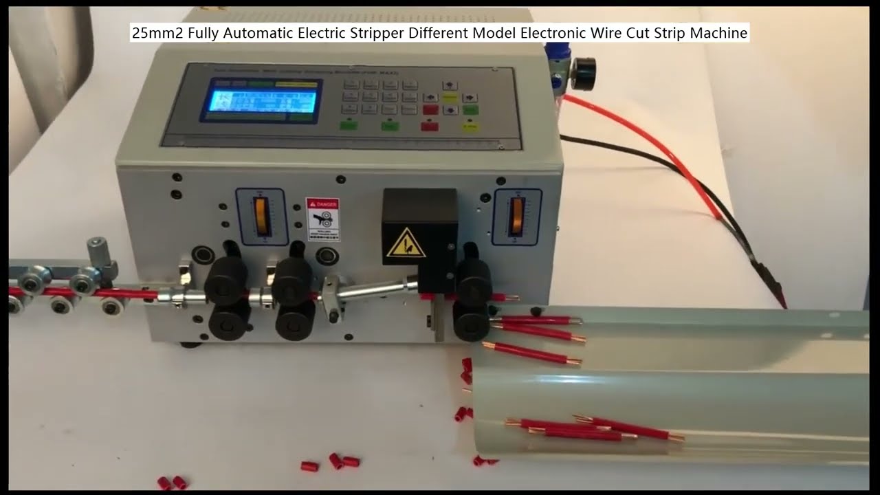 25mm² Fullautomatisk Elektrisk Stripper – Ulike Modeller for Elektronisk Trådkutt og Stripping