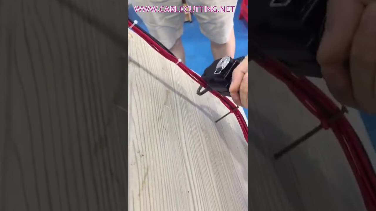 Automatisk bindemaskin for kabelbånd, kabelbindingsmaskin