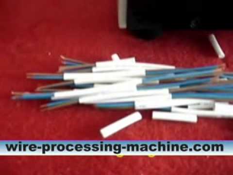 Flat Dual Core Wire Stripping and Cutting Machine (WPM-09P) - Effektiv kabelbehandling