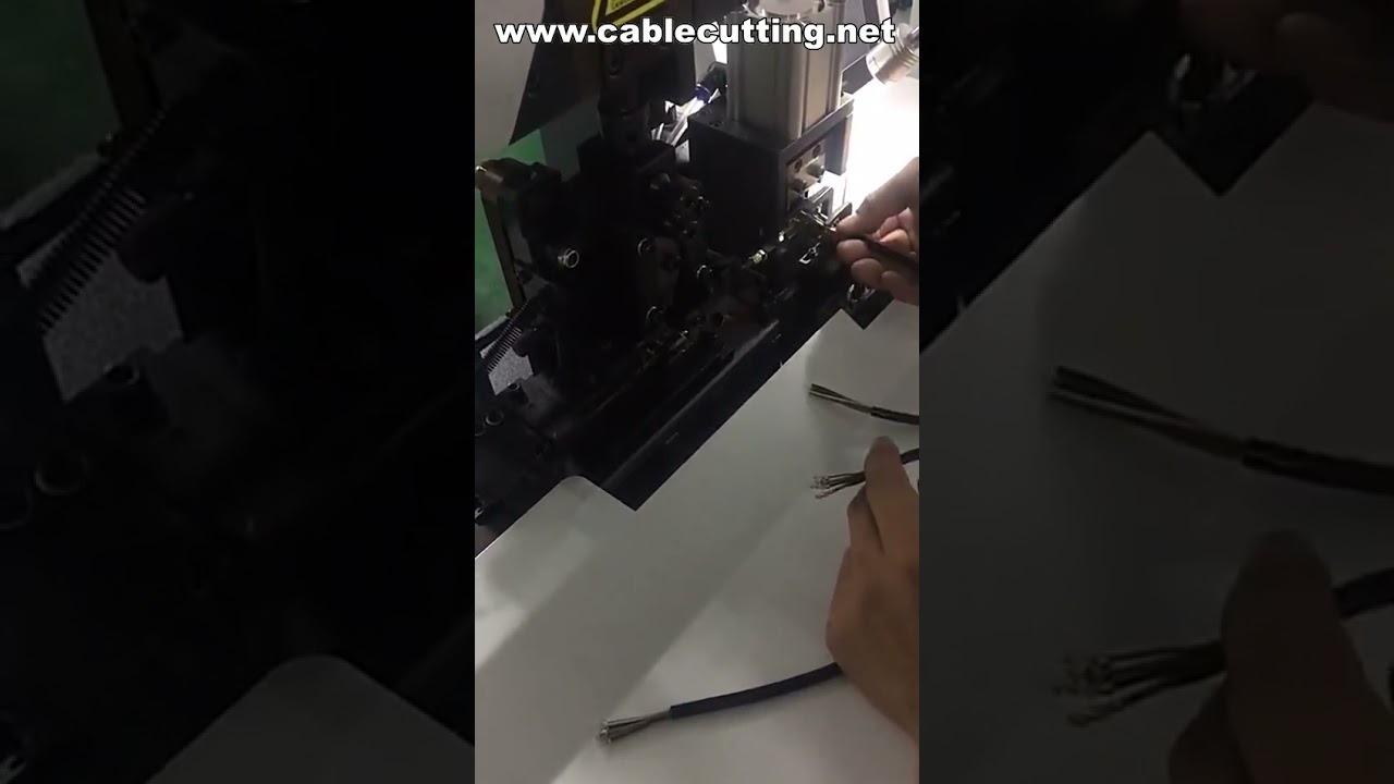 Elektrisk kabelstripper, kabelstrippemaskin, BV hardline krympemaskin
