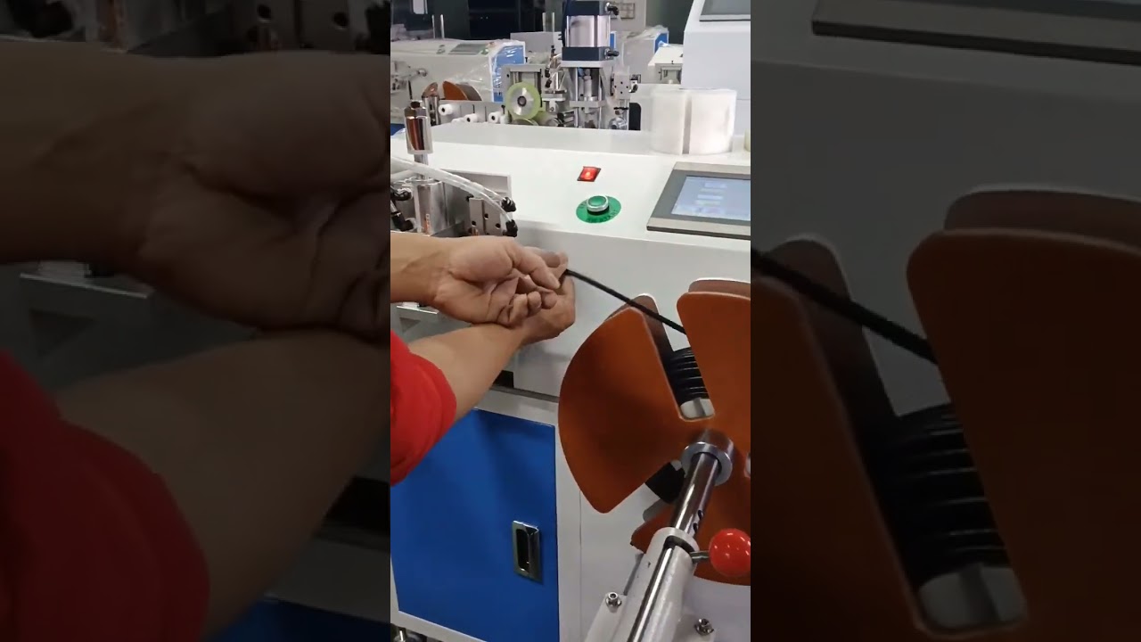Automatisk spolemaskin med presis metertelling og traversering – effektiv wirevikling #maskin
