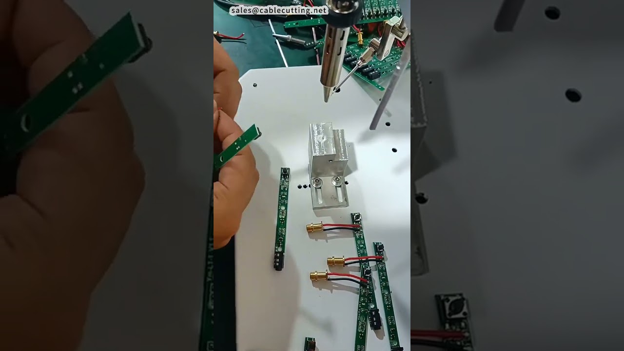 半自动送锡焊机——斜角送锡设计，轻松应对遮挡引脚焊接