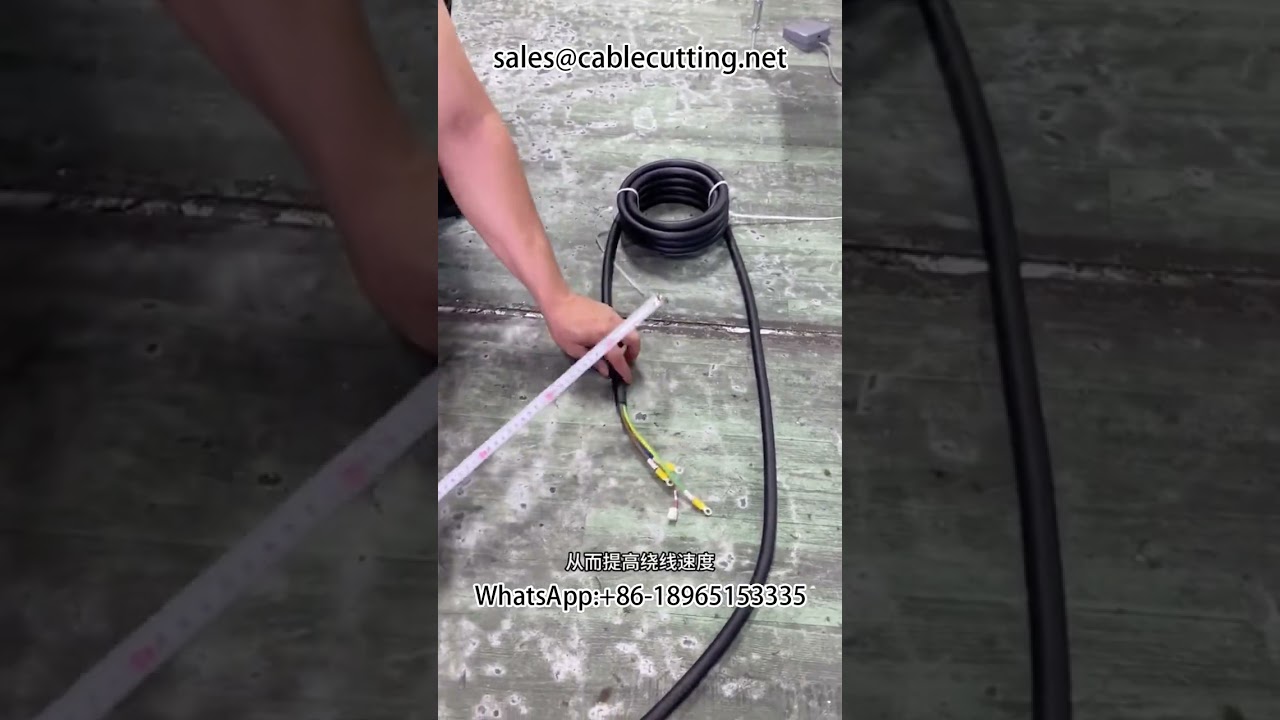Effektiv viklemaskin for ladekabler – Automatisk kabelvikler for elbil-ladepistoler