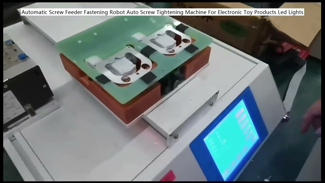 Automatisk Skrumateringsrobot for Elektronikk og Lekeprodukter