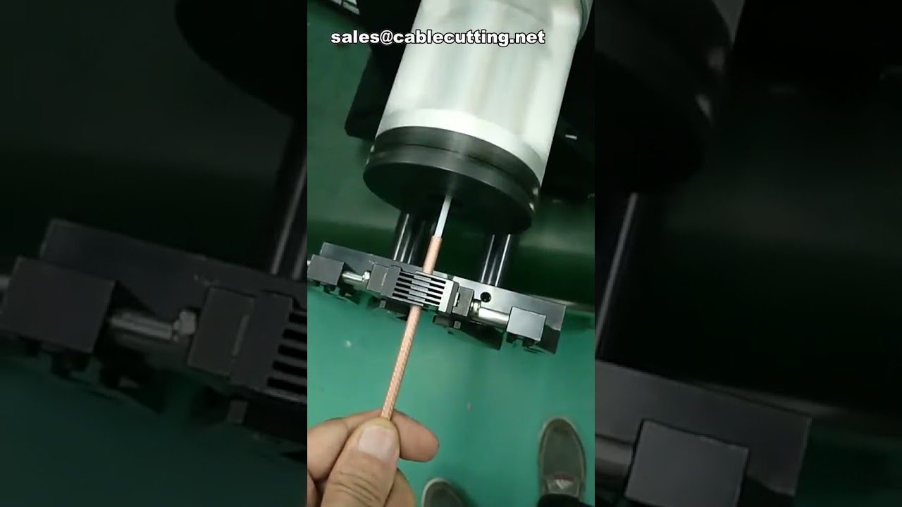 Multifunksjonell roterende avisoleringsmaskin for ledninger 3-18 mm | Elektrisk og koaksial kabel