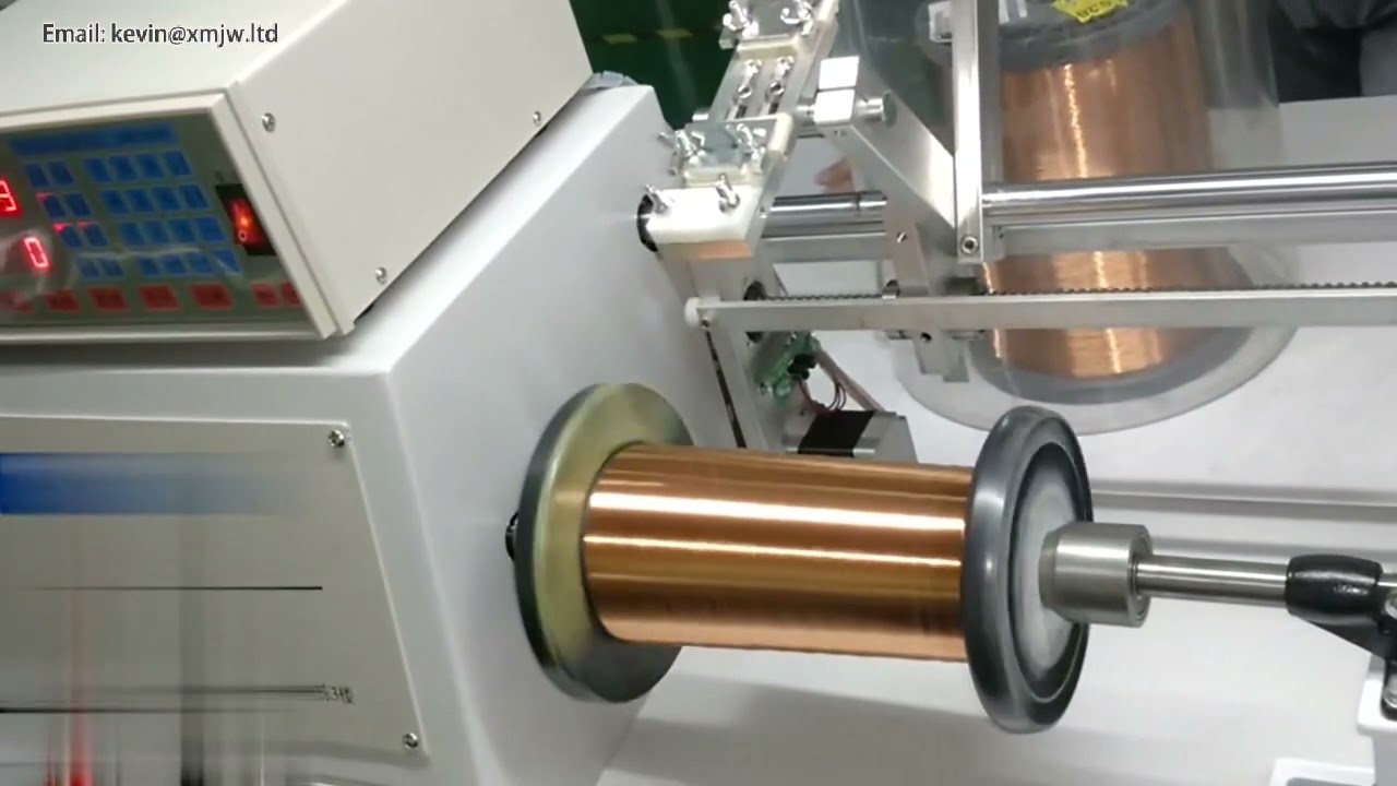 Ny CNC automatisk spoleviklemaskin for 0,03-2,5 mm tråd | Modell 810, 820, 830