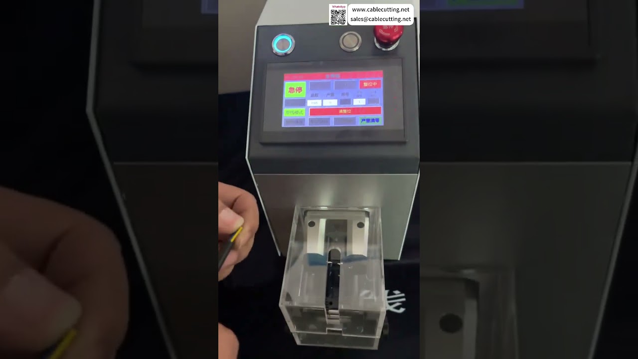 Ren pneumatisk trådavisoleringmaskin med tilpassede innstillinger for automatisk prosessdrift