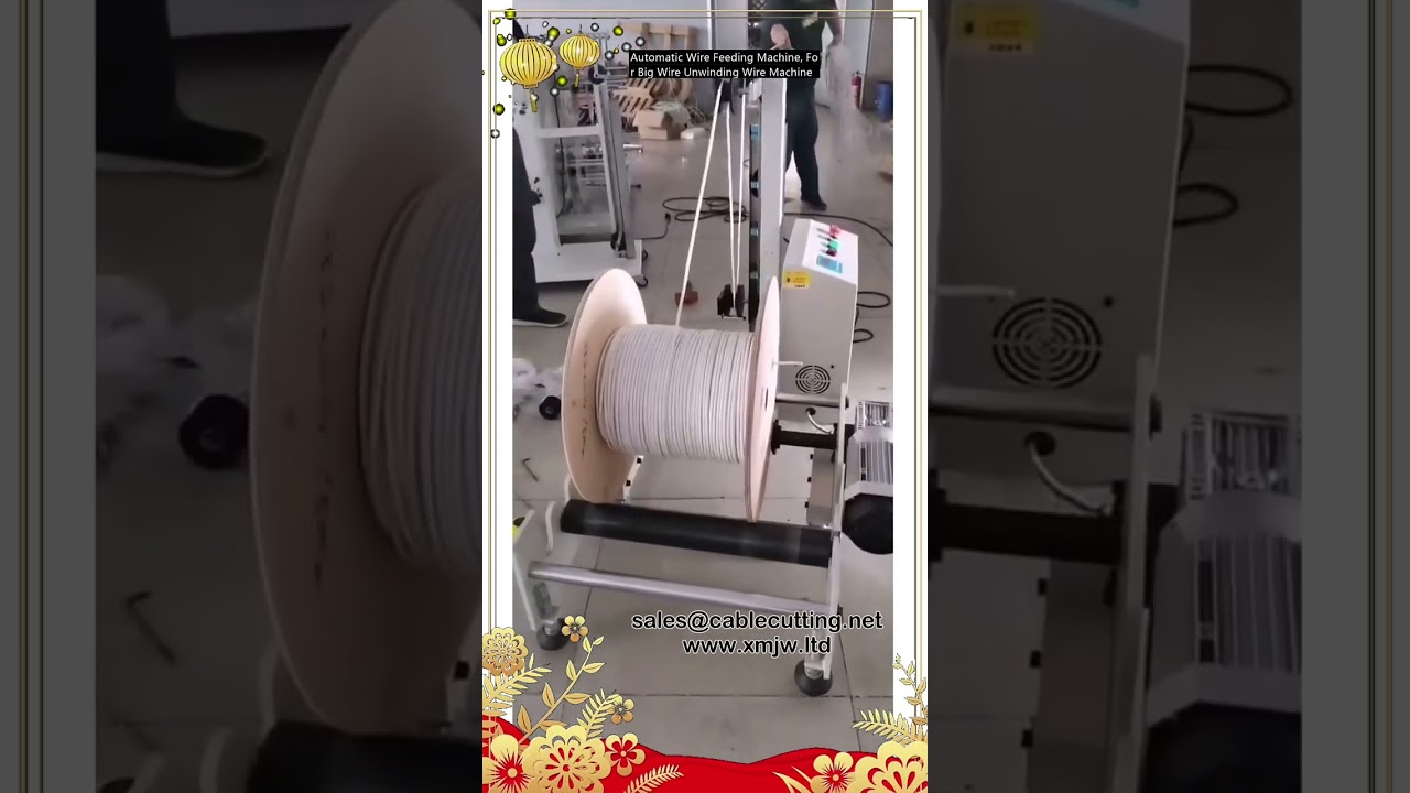 Automatisk trådmatingsmaskin for stor wire – effektiv avvikling og mating