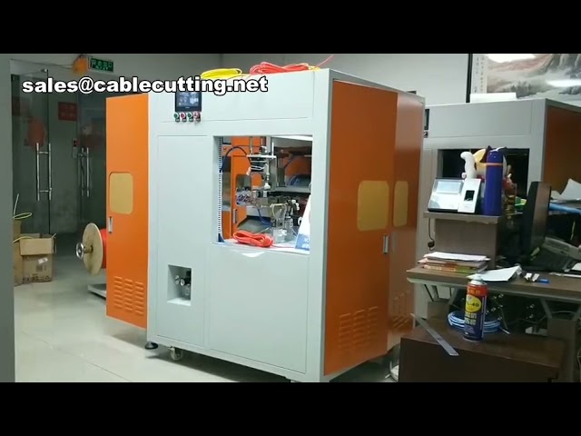 Automatisk kabelbindings- og knyttemaskin | Kabelkutt- og bindemaskin