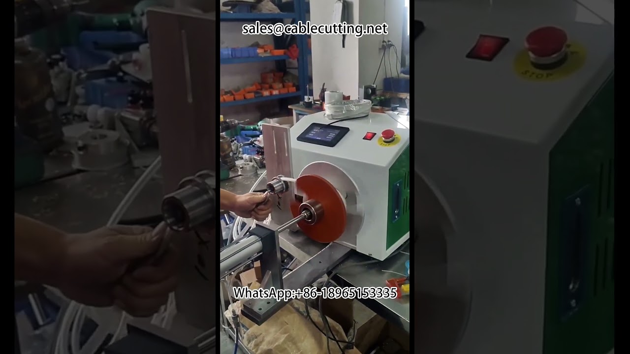 Automatisk meter-sortering, kutting og viklemaskin – for effektiv trådspoleproduksjon