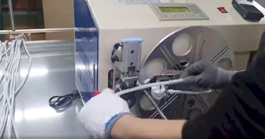 Socket Coiling Binding Maskin WPM-210 - Kabelspoling og binding