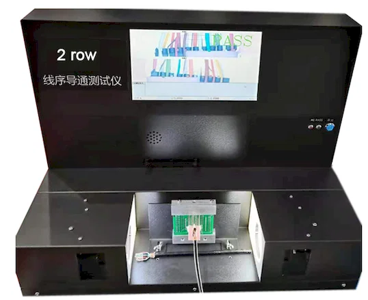 Dobbel Row Housing Tråd Color Tester WPM-8AB - Kabelmatte-tester