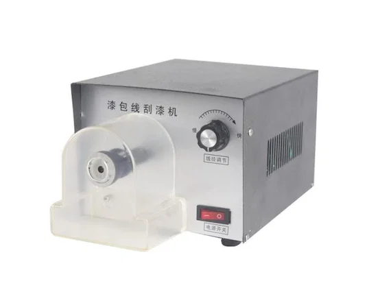 Enameled Copper Tråd Paint Stripper WPM-550 - Halvautomatisk stålbørstemaskin