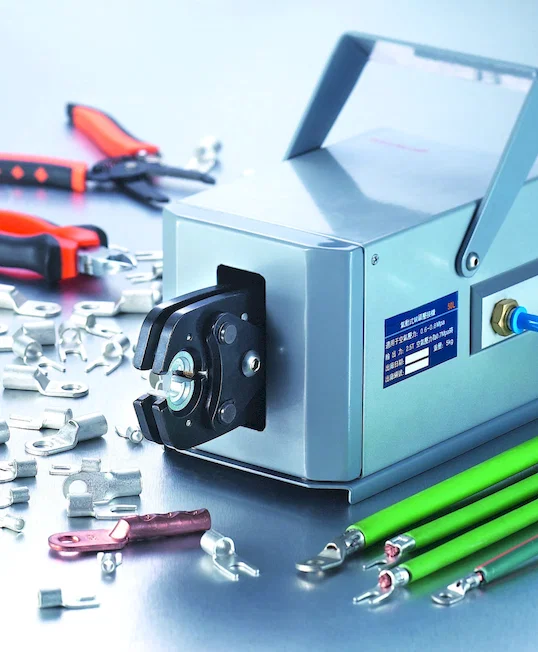 Pneumatisk Terminalkrymping Maskin WPM-50L - Halvautomatisk krympemaskin