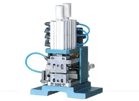 Vertical Pneumatisk Trådstrippemaskin WPM-4F - Halvautomatisk stålbørstemaskin
